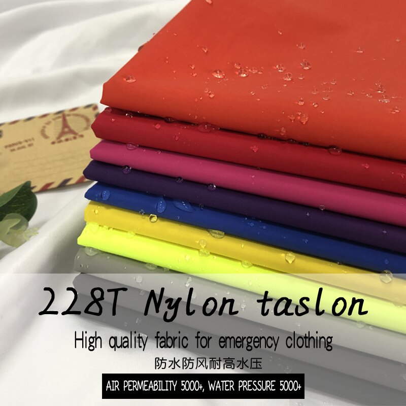 Tejido de poliuretano impermeable y transpirable de 1*1.5 metros de ancho. permeable al aire y a la humedad para ropa de montaña, chaqueta deportiva impermeable.