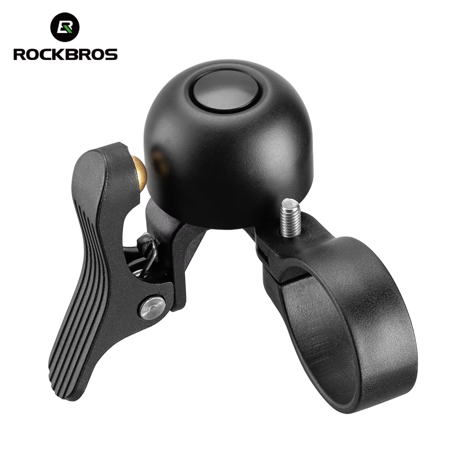 Timbre de ciclismo ROCKBROS, timbre clásico para bicicleta de carretera, Material de aleación de cobre, bocina para manillar de bicicleta, accesorios para campanas crujientes: Amarillo