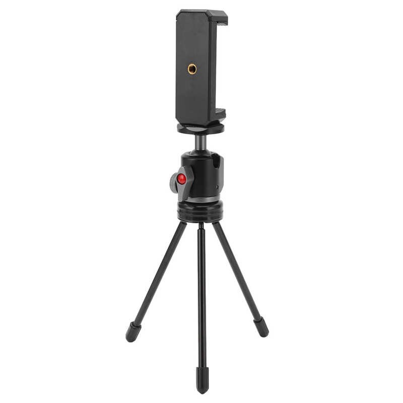 Tabletop Stativ 6-10cm Handy, Mobiltelefon Telefon Stativ Pro Haushalt