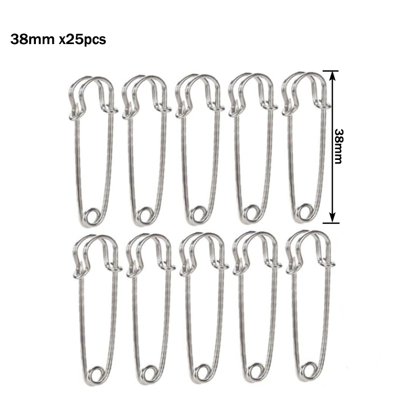 10-100p 22/28/38/45/54mm Zilver Gouden Veiligheidsspelden DIY Naaigereedschap Accessoire Ijzeren Naalden Veiligheidsspeld Broche Kledingaccessoires: YELLOW