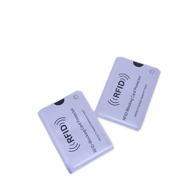 50Pcs/Set RFID 13.56mhz IC RFID Card Protection Shielded Sleeve Card Blocking NFC Security Card Prevent Unauthorized Scanning: RFID Shielded  Card