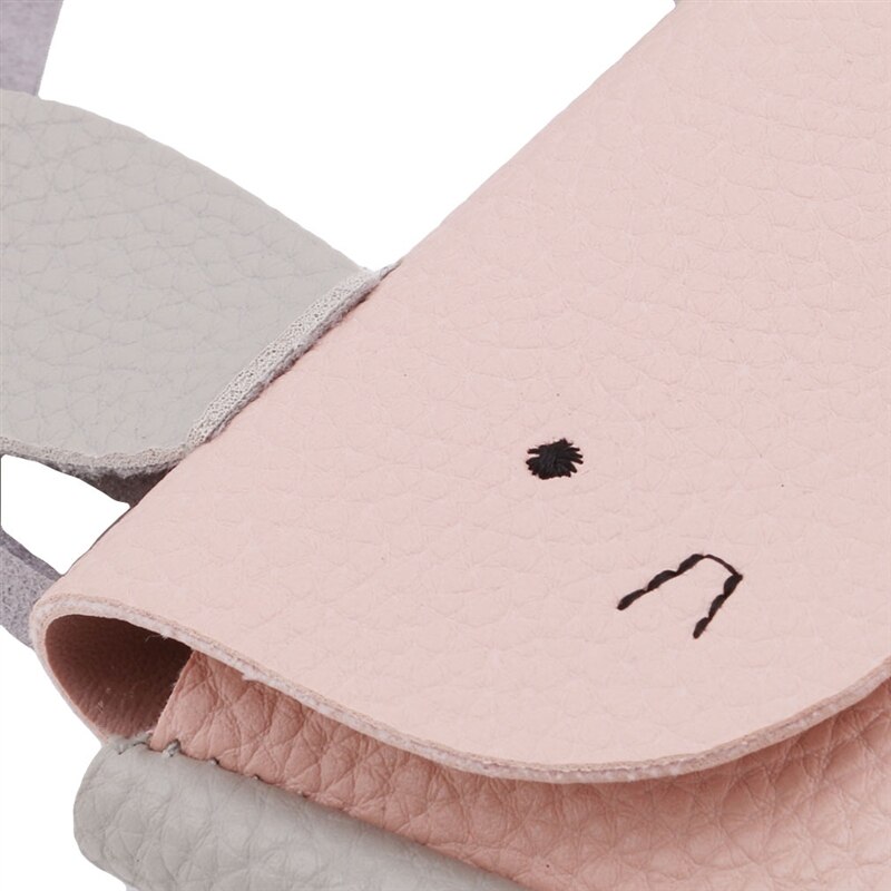 Meisje Portemonnee tas PU Leer Kinderen Portemonnee Doos Tas Schattige Konijn Mini Geldzak Baby Crossbody Portemonnee