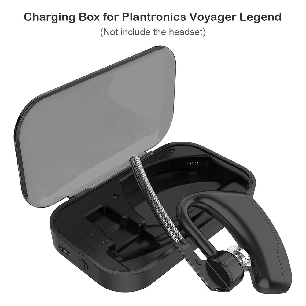 Kannettava langaton bluetooth -kuulokkeiden latauskotelo plantronics voyager legend/plantronics voyager 5200 -lataukselle
