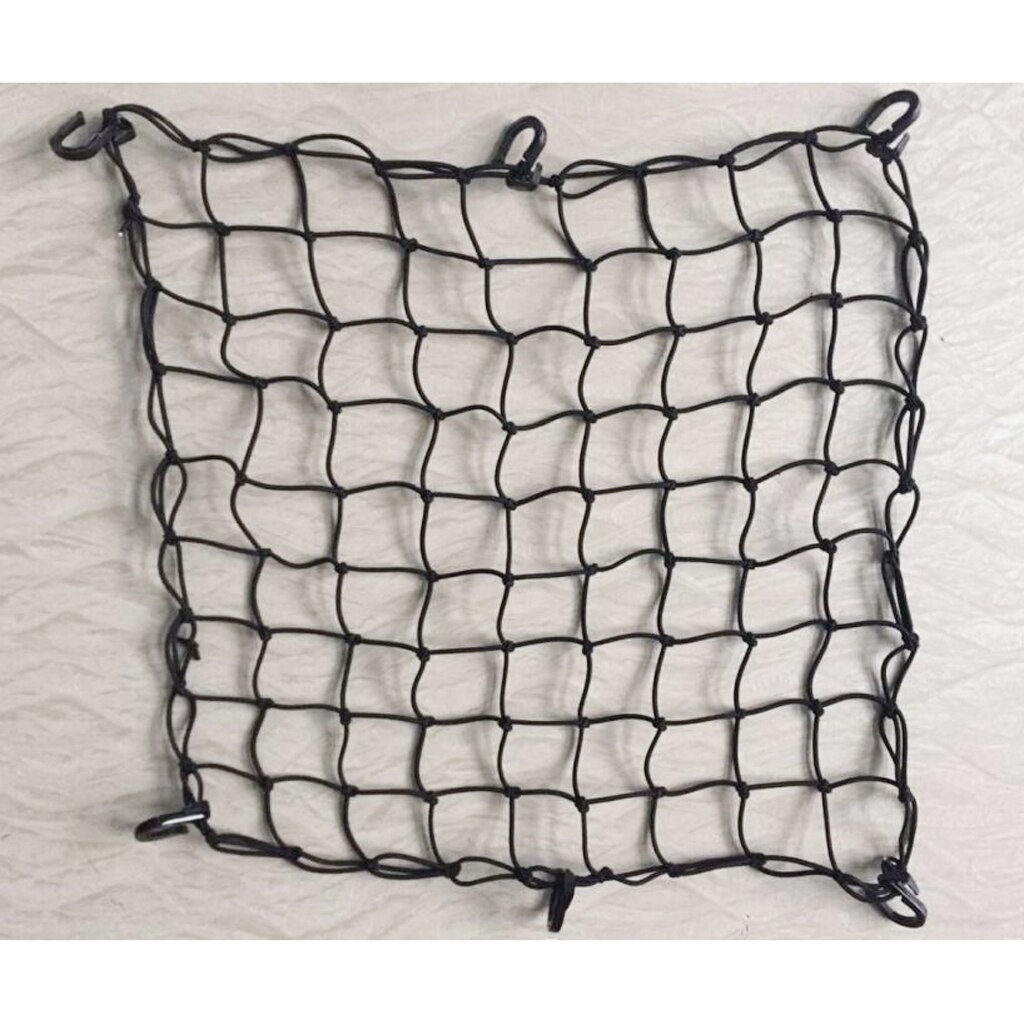 Black Car SUV Roof Top Rack Luggage Carrier Cargo Basket Elasticated Net