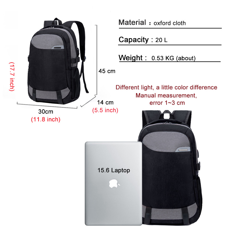 Campingrucksack für #39 , usb-ladefunktion, laptoptasche für 15.6/17 in laptops, business-rucksack, pendlerrucksack, großer reiserucksack, schulrucksack für jugendliche