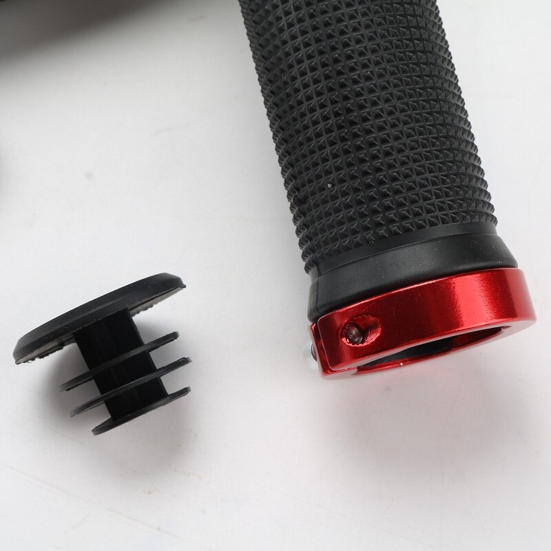 1 Pair Bicycle Grips Bicycle MTB Road Cycling Road Mountain Bike Handle Double Lock on Aluminium Alloy Bike Handlebar Hand Cover