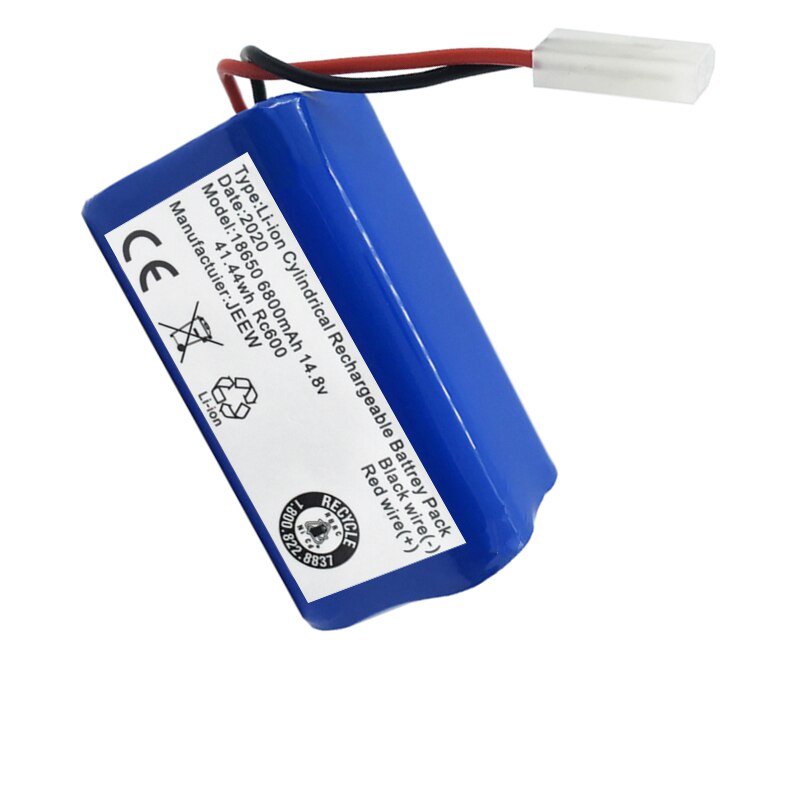 Rechargeable Li-ion Battery for MIJIA Mi Robot Vacuum-Mop Essential G1 Vacuum Cleaner Battery Pack with Capacity 6800mAh
