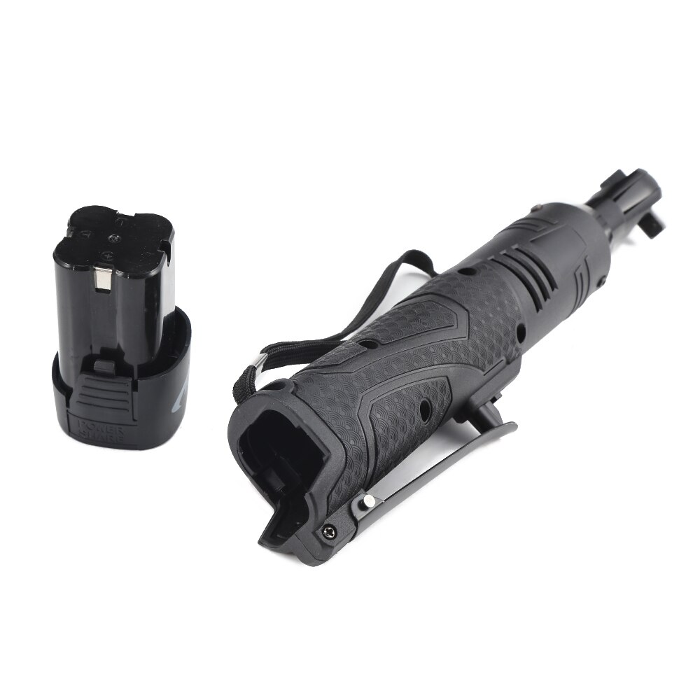 3/8'' 12V 18V 28V 2 Lithium-Ion Battery Electric Ratchet Wrench Rechargeable Electric Cordless Right Angle Wrench For Car