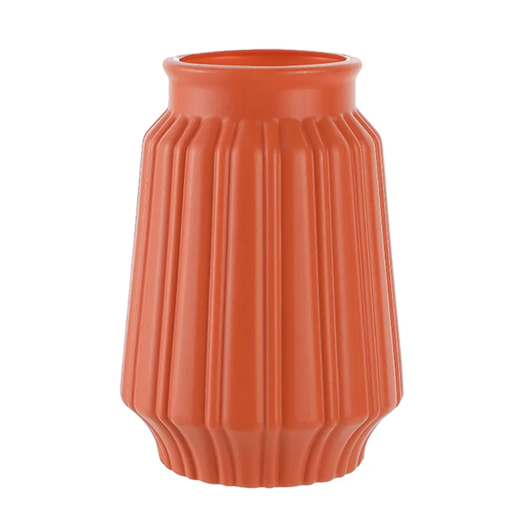 Handgemaakte Bloempot Voor Unieke Decoratie In Woonkamer Elegante Decoratie Vazen Voor Bloemen Blauw: Oranje