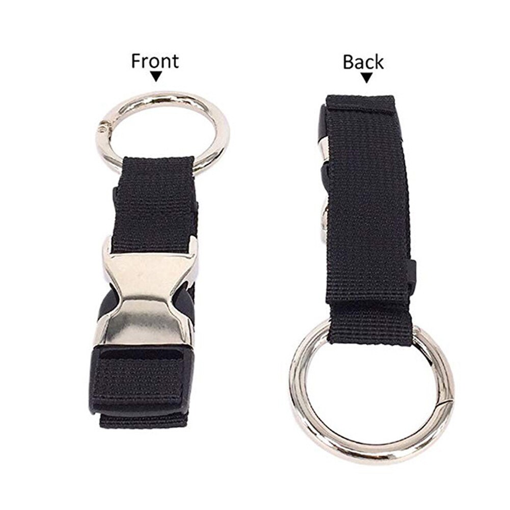 Travel Black Portable Hanger Luggage Strap Suitcase Strong Multifunction Anti Lost Elastic Security Adjustable Fixed Belt Nylon