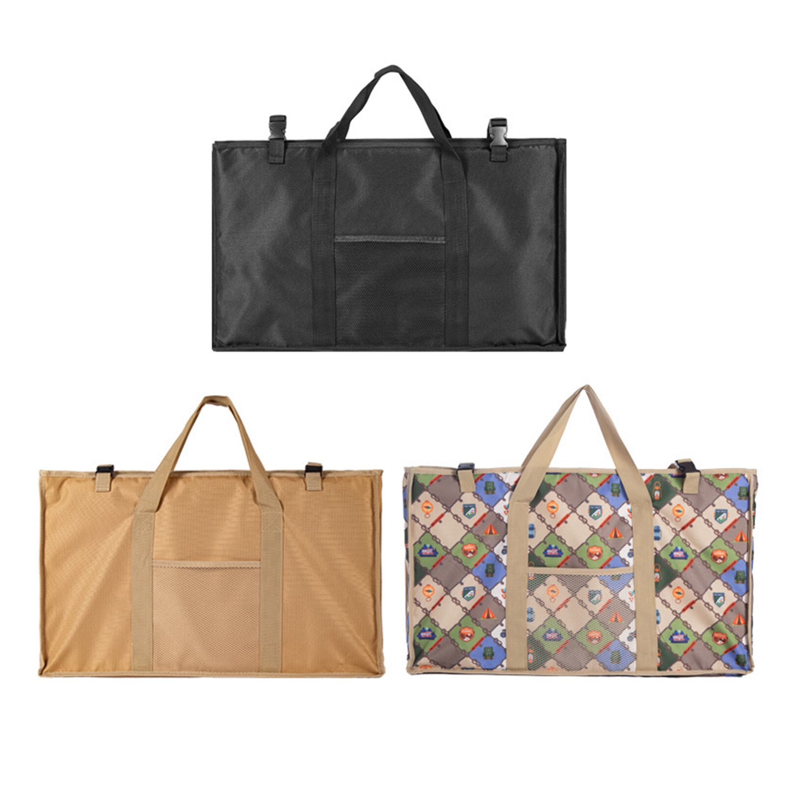 Folding Table Storage Bag Board Table Camping Picnic Drain Rack Storage Bag Organizer for Outdoor Travel Hiking Camping BBQ