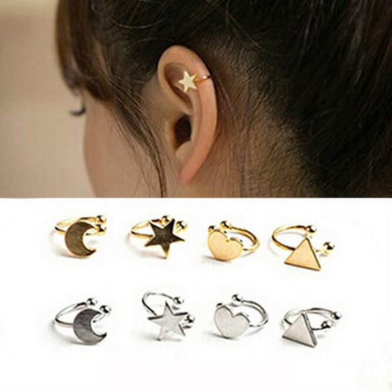 style Korean version of the ears clip hipster stars care moon ears clip U - shaped ears clip