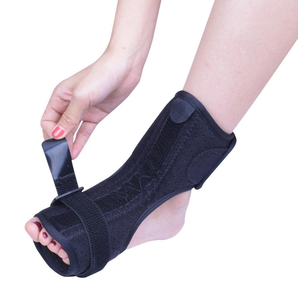 Adjustable Elastic Ankle Support Plantar Fasciitis Night Splint Foot Orthotic Brace For Heel Ankle Arch Foot Pain