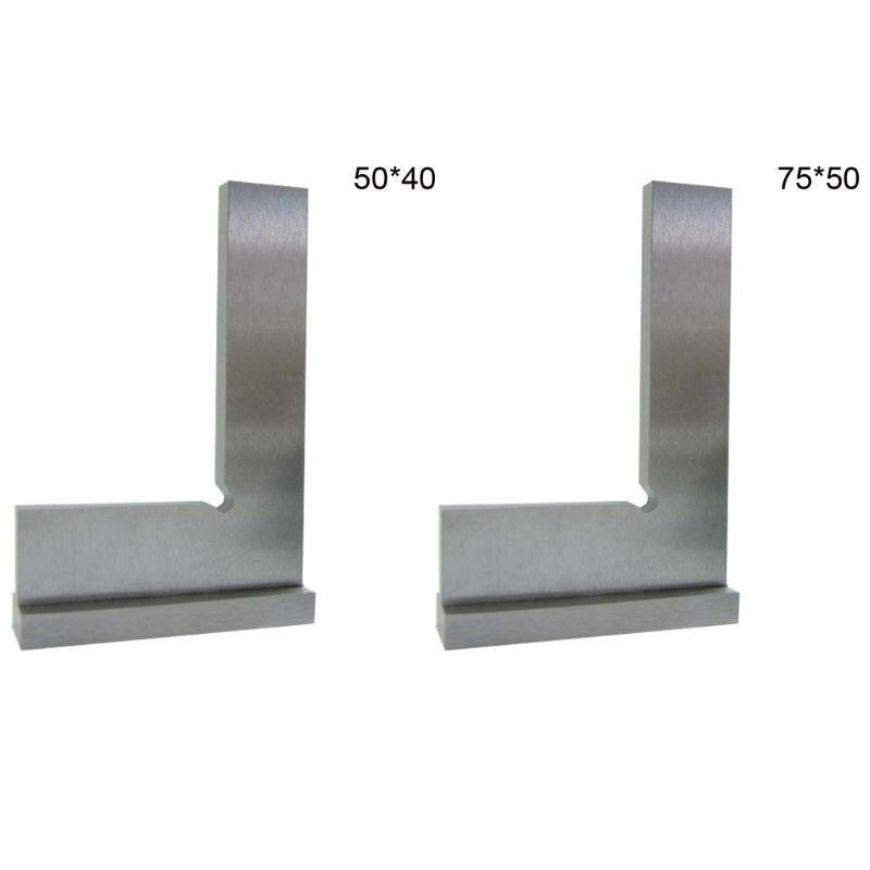 Machinist Square 90º Right Angle Hardened Steel Engineer Ruler Measuring Tool