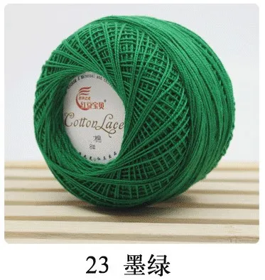 45g Lace Yarn 100% Cotton Yarn for Crocheting Fine Combed Yarn Tshirt Yarn Knitting Bobbin Lace Quilting Sewing Mercerized: black