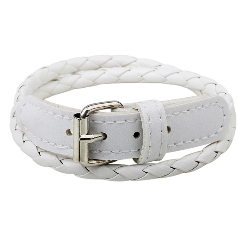 Pulsera de cuero con abalorios multicapa para hombre y mujer, brazalete de piel, estilo europeo, bohemio