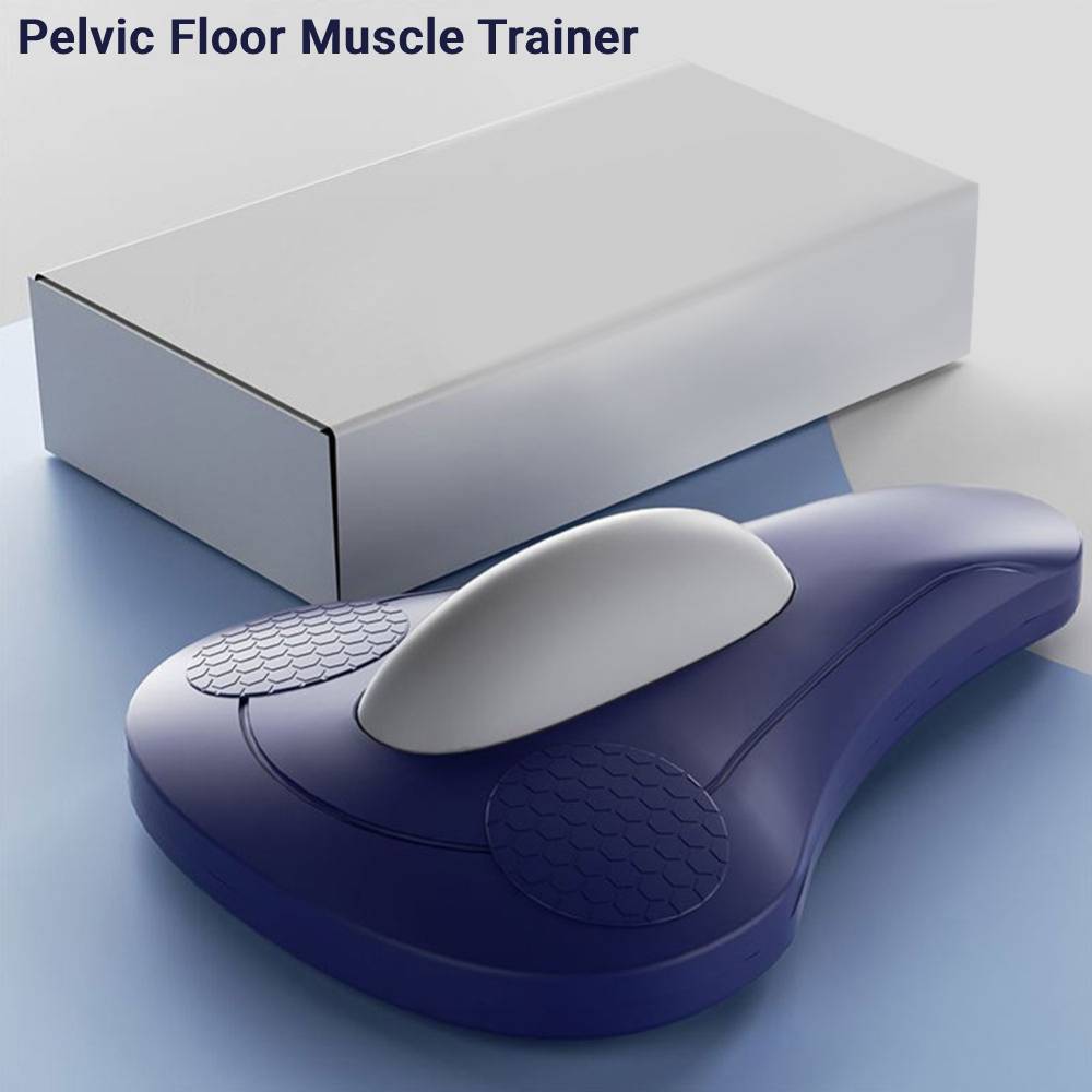 Elektrischer Beckenbodenmuskeltrainer Typ C, wiederaufladbar, Kegel-Training, Massagekissen, Sphincter, Blasentrainer für Männer und Frauen