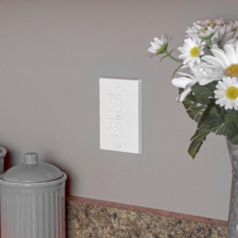 1/2/3pcs Electrical Socket Accessories US Plug Socket Cover Self Closing Socket Outlet Covers