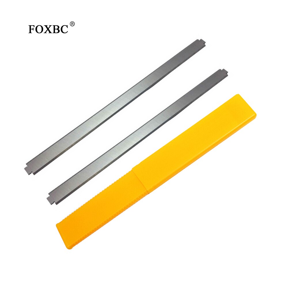 FOXBC 13 Inch Planer Blades for Ryobi AP1301 Ridgid TP13001 TP13002 TP13000 Wood Planer Knife for Woodworking - SET OF 2