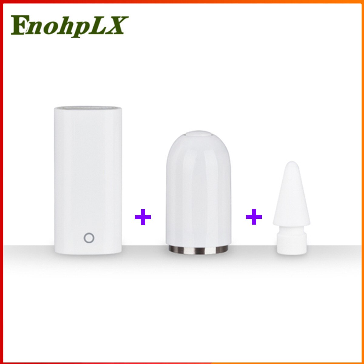 EnohpLX wymiana Tib dla Apple Pencil 2 1 iPencil stalówka dla iPad Air Stylus dla Apple Pen Adapter magnetyczna wymiana Cap: Tip and Cap Adapter