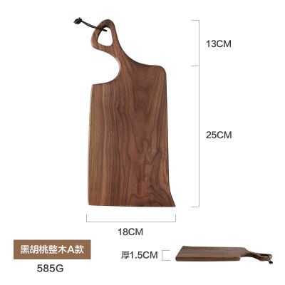 Japanse Stijl Walnoot/Beuken Speciale-Vormige Massief Houten Brood Snijplank Pizza Board Keuken Bakken Levert: Walnut A