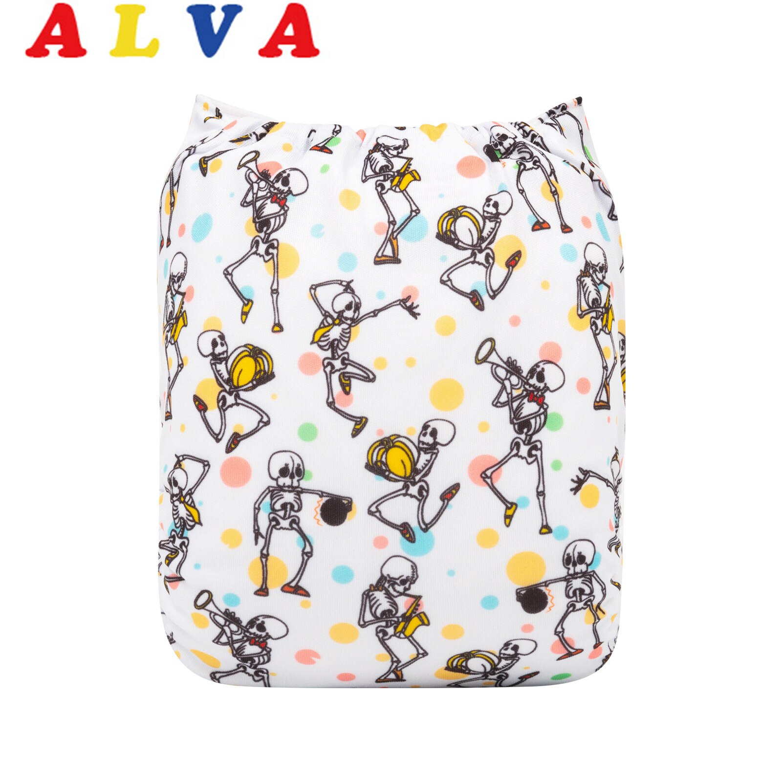 ! Alvababy-pañal de tela de bolsillo posicionado para bebé, con inserto de microfibra, 1 ud.
