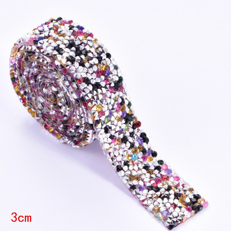 Goud En Zilver Rhinestone Trim Strass Fix Steentjes Glas Crystal Diamonds Voor Ambachten Steentjes Voor Kleding Diy Ketting: ZD0050