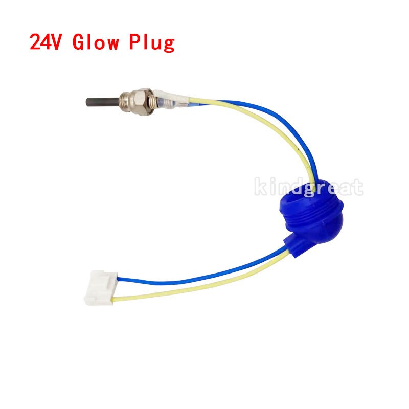 12V 24V 1-8KW Chinese Heater Glow Plug Ceramic Pin + Glow Plug Screen Similar Eberspacher Diesel Heater Parts: 24V Glow Plug