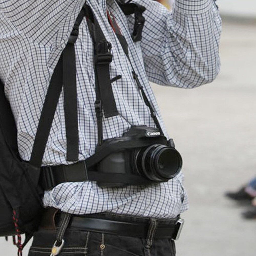 NICEYRIG Camera Waist Strap Durable DSLR Digital SLR Camera Quick Release Wait Strap Adjustable DSLR Camera Fasten Waist Strap