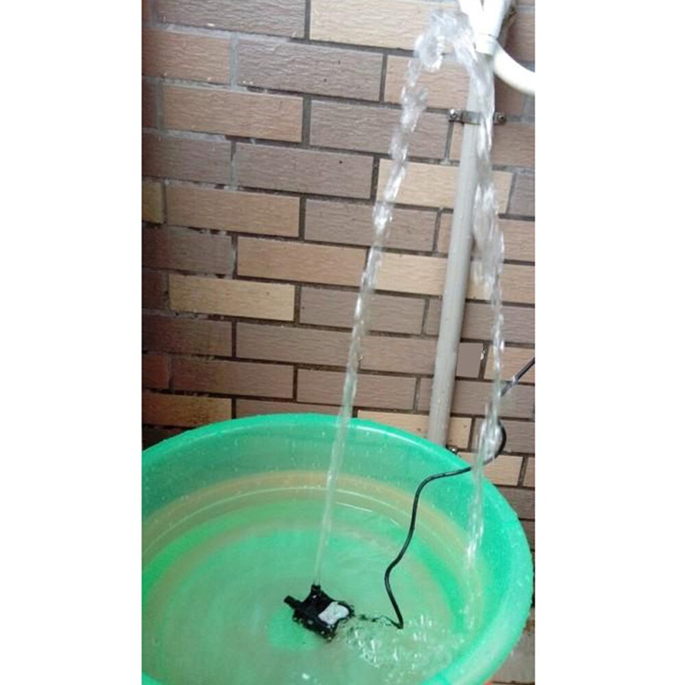 Mini Aquarium Water Pumps DC12V Micro Brushless Water Pump Waterproof Submersible Fountain Aquarium Circulating 240L/H 5W Pump