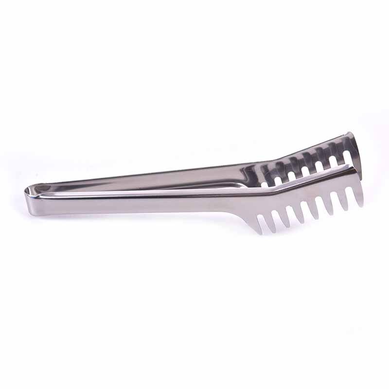 Pince à pâtes en acier inoxydable, support alimentaire, pince à Spaghetti, peigne alimentaire pour la cuisson des pâtes, accessoires de cuisine de Restaurant