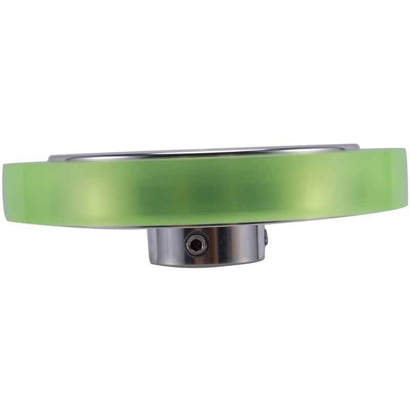 Aluminum Polyurethane Industrial Encoder Wheel Measuring Wheel for Measuring Rotary Encoder: Default Title