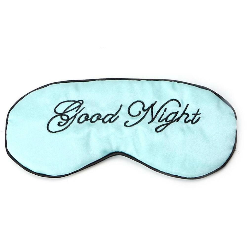 1 Pcs Soft Mask Sleep Relax Aid for Travel Blindfold Padded Shade Nap Cover Sleep Eye Mask Travel Accessories: Green