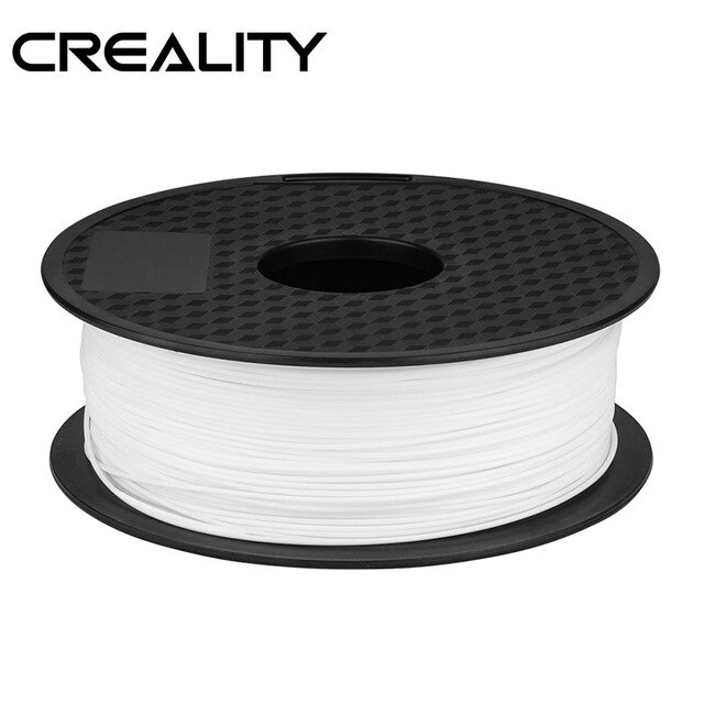 Filament pour imprimante 3D, couleur blanc/noir, bobine de 1.75mm, 1kg par rouleau, 2lb, avec Certification CE: White