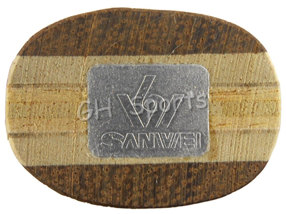 Sanwei  b6 zebra  b 6 b-6 5- playwood loop+attack off bordtennis klinge til pingpongketcher