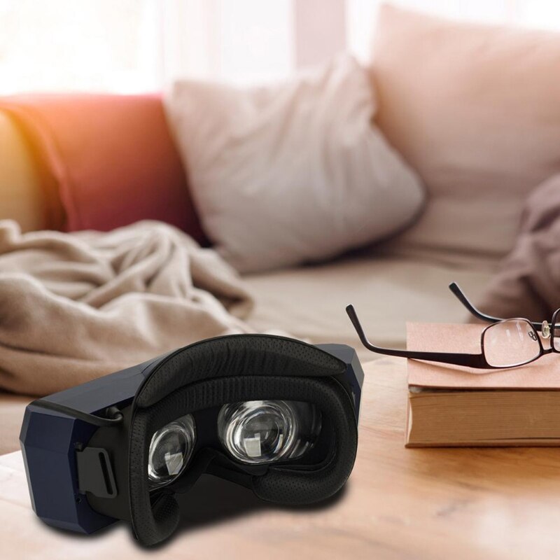 Ersatz-gesichtspolster aus leder für pimax vision 8k , gesichtsschutz, halterung, memory-schaum-schutzmatte, augenpolster, vr-zubehör