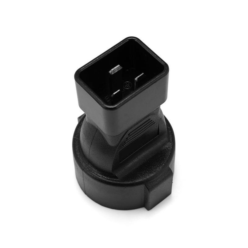 Prise de courant adaptateur IEC C20 prise à Schuko CEE7/7 femelle adaptateur secteur femelle PDU UPS IEC320 EU prise adaptateur prise