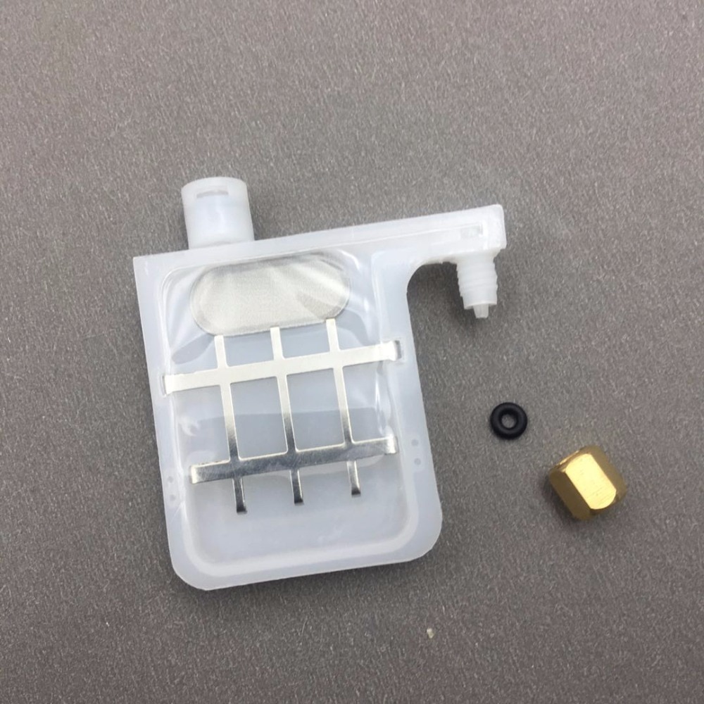 10X Tinte Dumper Filter für dx4 dx5 druckkopf dämpfer für Roland PS SP RS VS XJ VP XC540 640 300 740 VP540 RS640 drucker 4*3 3*2mm: Dämpfer und Schraube 3x2