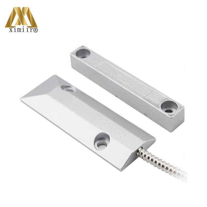 Wired Gate Door Lock Magnetic Contact Normally Closed Fire Steel Door Sensor Switch Door Window Shutter Alarm XM-55
