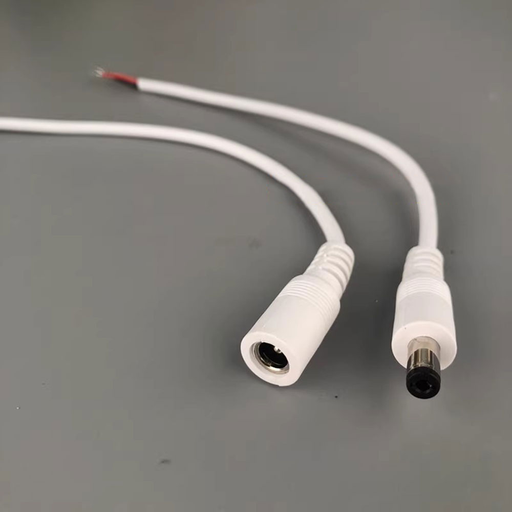 5/10/20 pz connettore DC 5.5mm x 2.1mm presa Jack maschio e femmina adattatore LED per LED Strip Light Connection CCTV Power Convert