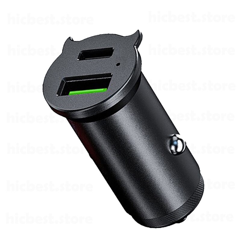 45W Aluminum PD Car Charger for iPhon Car PD Charger PD3.0 FCP SCP AFC Auto Adapter for iPhon 12 SE 11 Pro Samsung S20 Huawei: 3