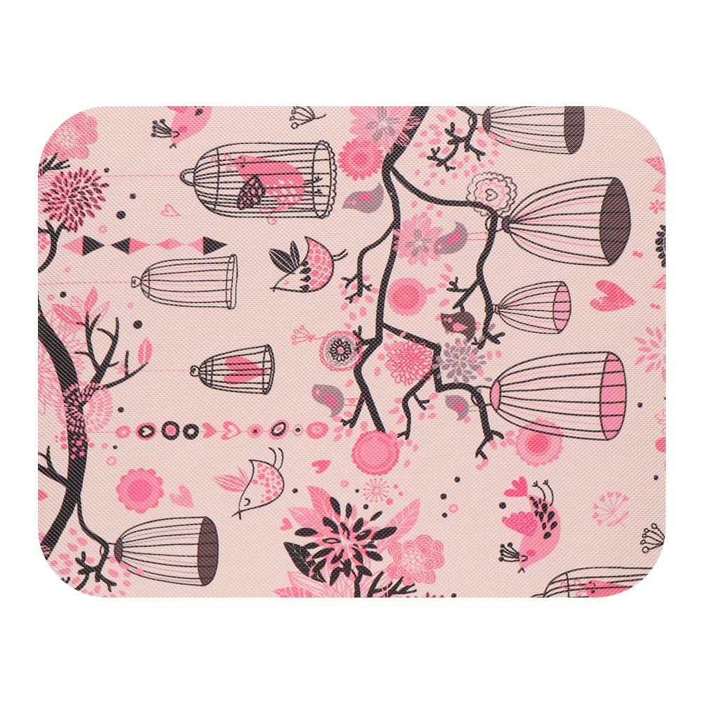 Ethnic Style Canvas Mouse Pad Mice Mat Rubber Anti-slip Durable Desk Cushion Tablet Mat Computer Peripherals Accessory: Style-7