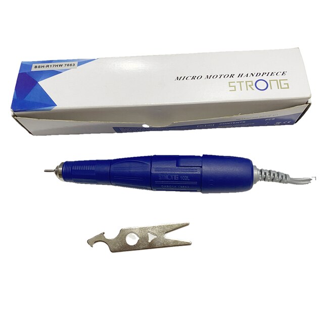 Stylo perforateur électrique puissant 65W, Machine de manucure 35000 tr/min, outil de manucure puissant 102L: Default Title