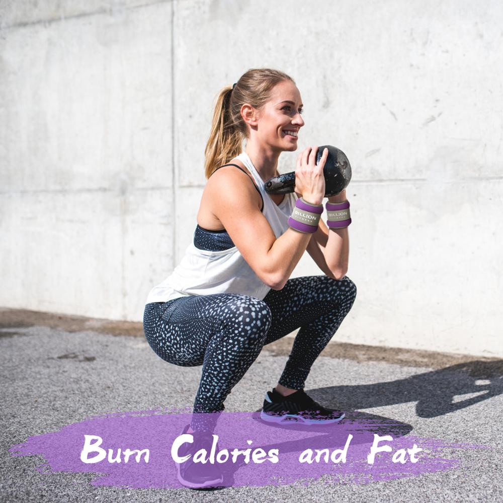 5BILLION Wrist Hand Arm Leg Ankle Weights with Reflective logo for Men Women Fitness Exercise Physical Therapy Walking