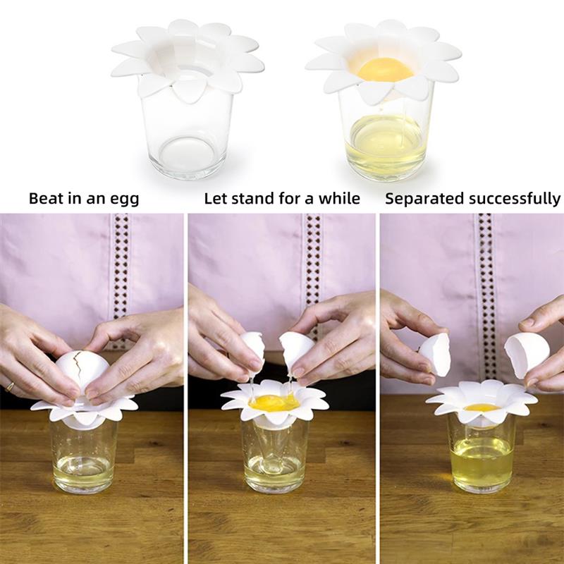 Hvete halm eggehvite separator egg klar egg filter kjøkken matlaging egg gadgets holdbar egg skiller matkvalitet kjøkken gadgets