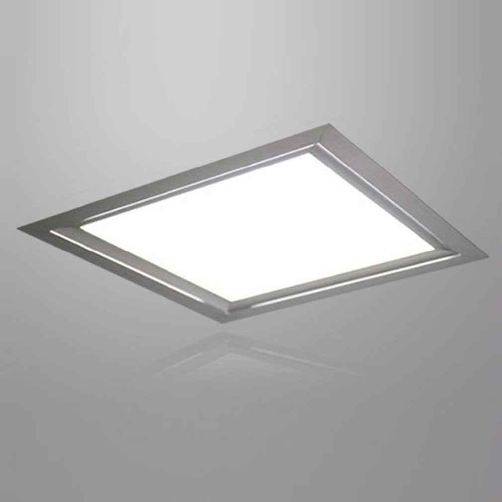 Loftslampe ultratynd led-loftslampe firkantet køkkenbelysning  ac220v integreret panellampe moderne led indbygget kontor