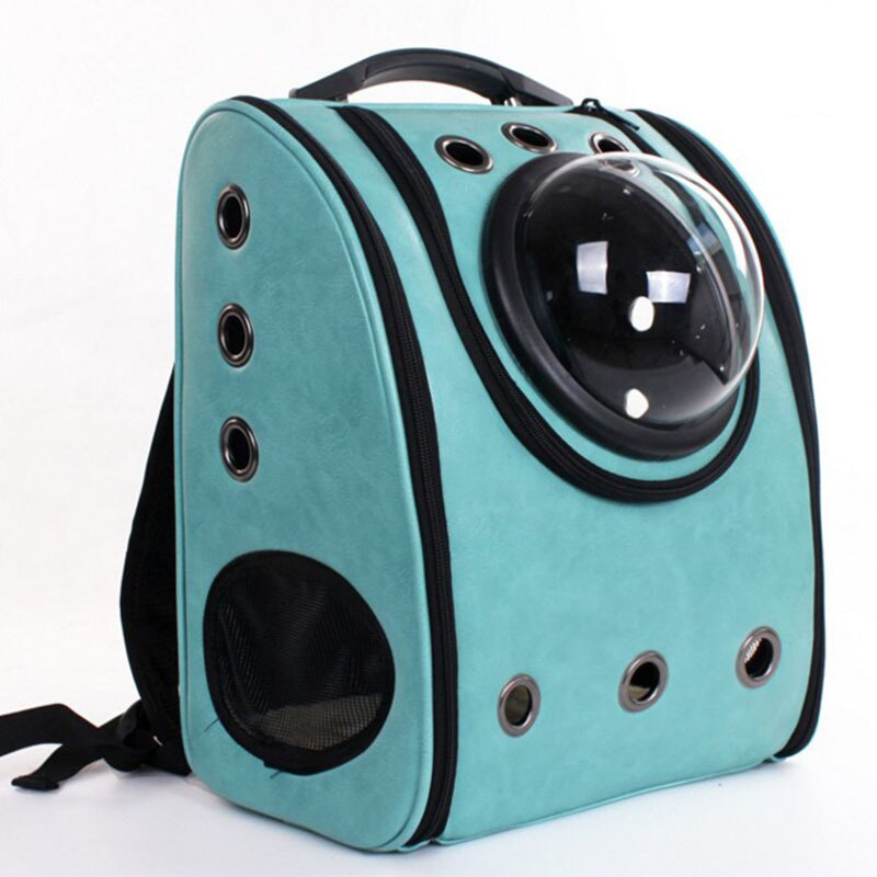 Gato mochila transportadora grande bolha astronauta espaço cápsula respirável transporte para animais de estimação coelho saco transparente com janela