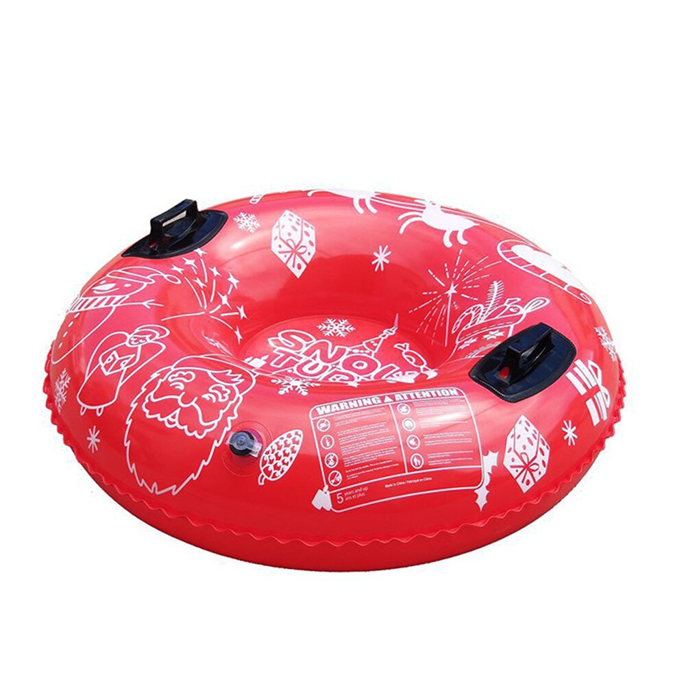 Anello da sci gonfiabile in PVC galleggiante slitta da neve tubo da sci cerchio da sci inverno sport all&#39;aria aperta giocattoli forniture per bambini bambini adulti