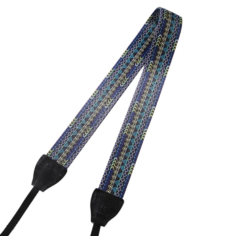 Ceinture de cou et d&#39;épaule pour appareil photo reflex numérique, pour Nikon, Canon, Style ethnique rétro, Durable: 8A