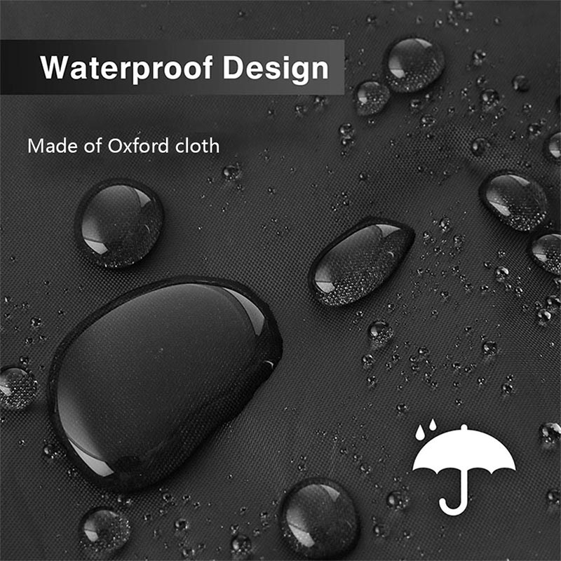 210D Outdoor Round Barbecue Cover Weber Heavy Duty Grill Cover Fire Pit Stove Waterproof Cover Gas Charcoal Electric BBQ Cover